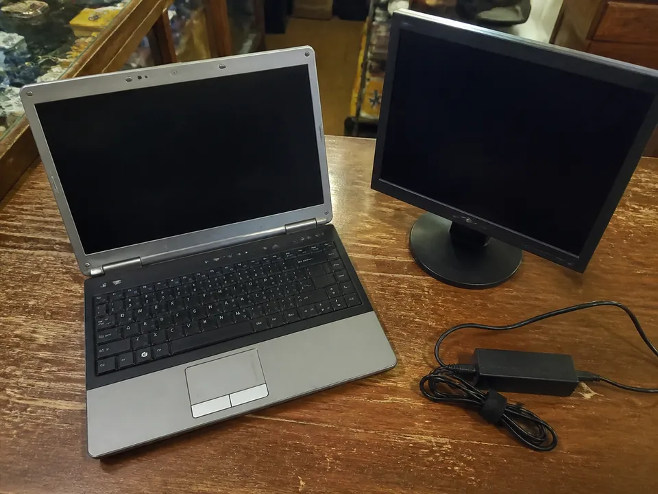 Informal countertop example of electronics