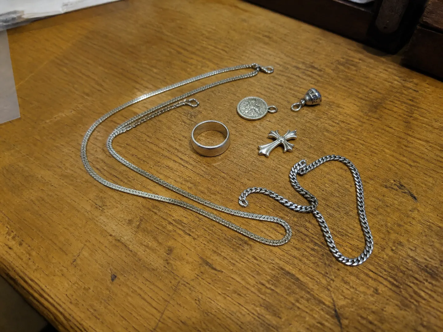 Illustrative example: silver jewelry